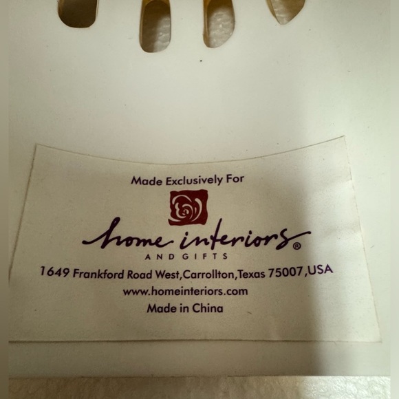 Vintage Home Interiors, Home Wildflower Breeze, Teapot Candle Cover/EXCELLENT - Picture 6 of 12